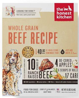 The Honest Kitchen Whole Grain Beef Dehydrated Dog Food