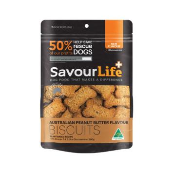Savourlife peanut butter biscuits 500G